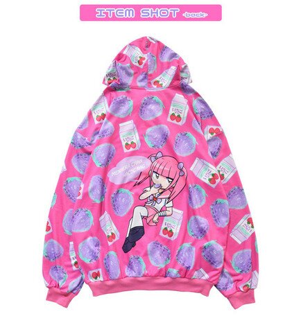 ACDC RAG x Menhera Chan hoodie – Grumpy Bunny