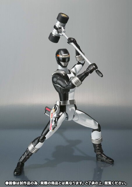 Bandai Tamashii Nations – S.H. Figuarts – Action Figure Mighty Morphin Black Ranger – Con Armi E Parti Intercambiabili