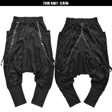 パンツ AOOS SARROUEL TUCK PANTS-BLACK Harness Sarrouel Pants – ACDC RAG