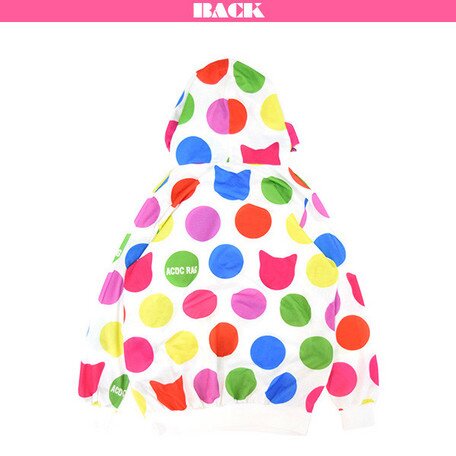 ACDC RAG Dot Pattern Big Hoodie: ACDC RAG - Tokyo Otaku Mode (TOM)