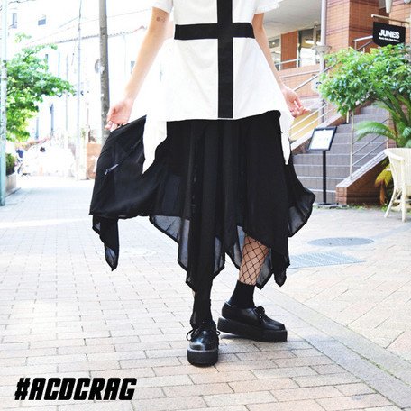 ACDC RAG Sheer Skirt - Tokyo Otaku Mode (TOM)