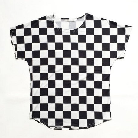 ACDC RAG Checkered T-Shirt: ACDC RAG - Tokyo Otaku Mode (TOM)