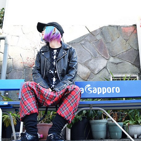 ACDC RAG Cross Lace Long Sleeve T-Shirt: ACDC RAG - Tokyo Otaku