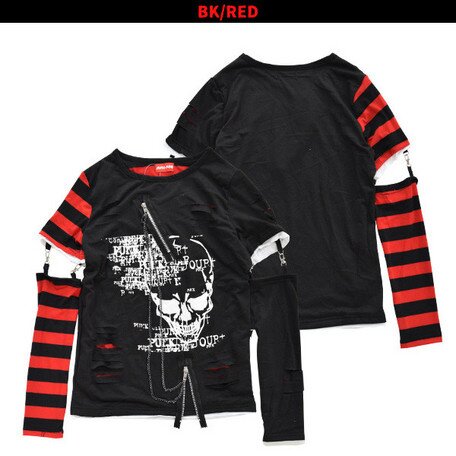 ACDC RAG Asymmetrical Long Sleeve T-Shirt - Tokyo Otaku Mode (TOM)