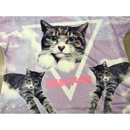 ACDC RAG Sky Cat T-Shirt: ACDC RAG - Tokyo Otaku Mode (TOM)