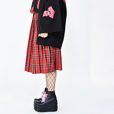 ACDC RAG Tartan Checkered Pleated Skirt - Tokyo Otaku Mode (TOM)