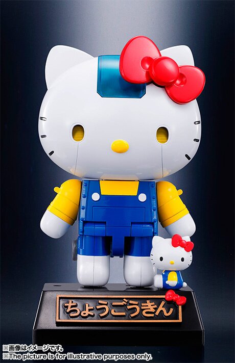 ロボット Chogokin hello kitty Chogokin Hello Kitty (Blue Ver.): Sanrio - Tokyo Otaku Mode
