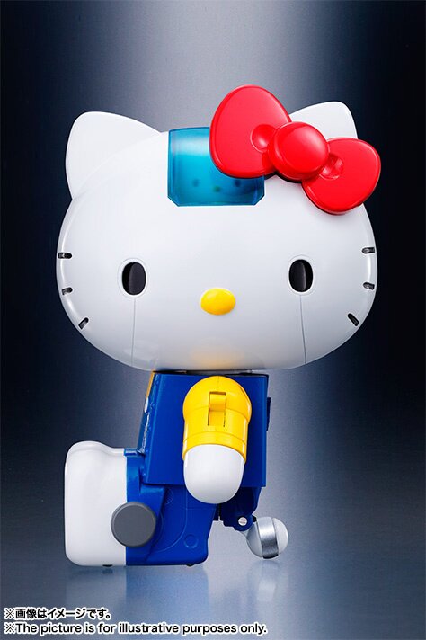 Chogokin Hello Kitty (Blue Ver.): Sanrio - Tokyo Otaku Mode (TOM)