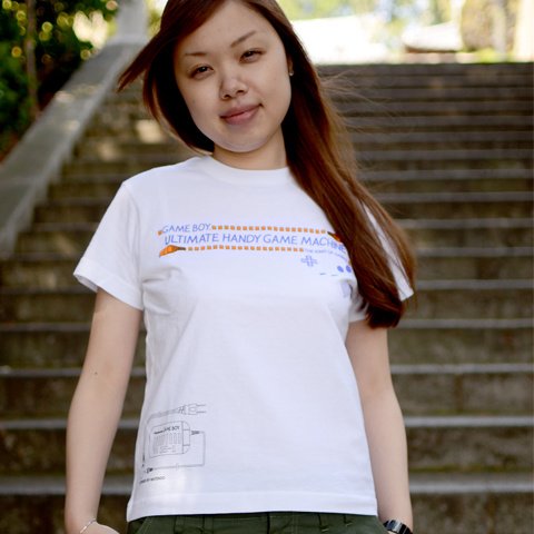 Game Boy Graphic T-Shirt (White) - Tokyo Otaku Mode (TOM)