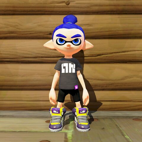 Splatoon Logo Black T-Shirt - Tokyo Otaku Mode (TOM)
