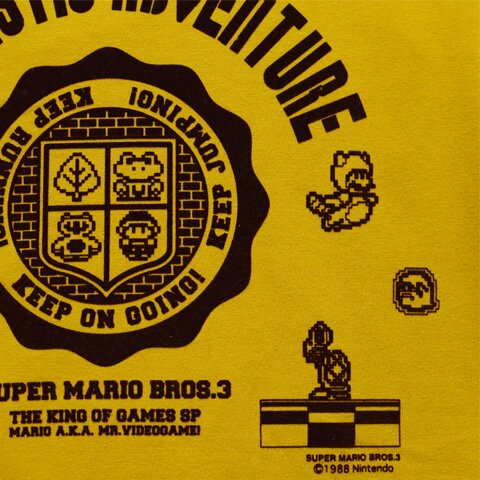 New Mario College T Shirt   Super Mario Bros. 3: Nintendo   Tokyo