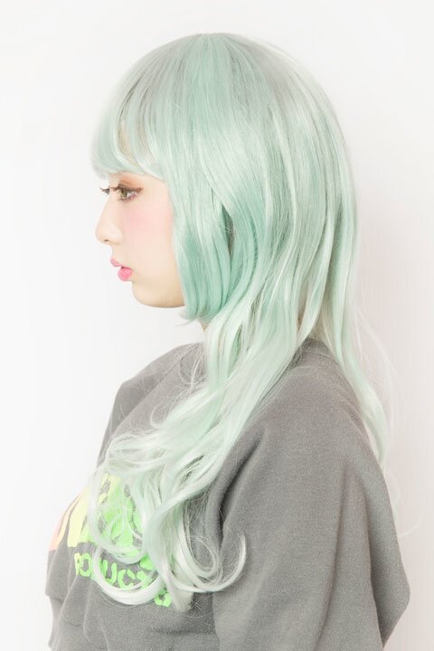 cigarette wig LLL Princess Wave Long Mint Cigarette Wig