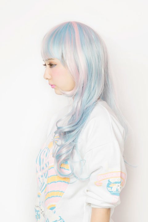 LLL Princess Wave Long Cotton Candy Wig - Tokyo Otaku Mode (TOM)