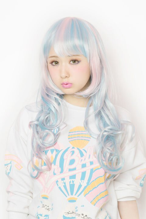 LLL Princess Wave Long Cotton Candy Wig - Tokyo Otaku Mode (TOM)