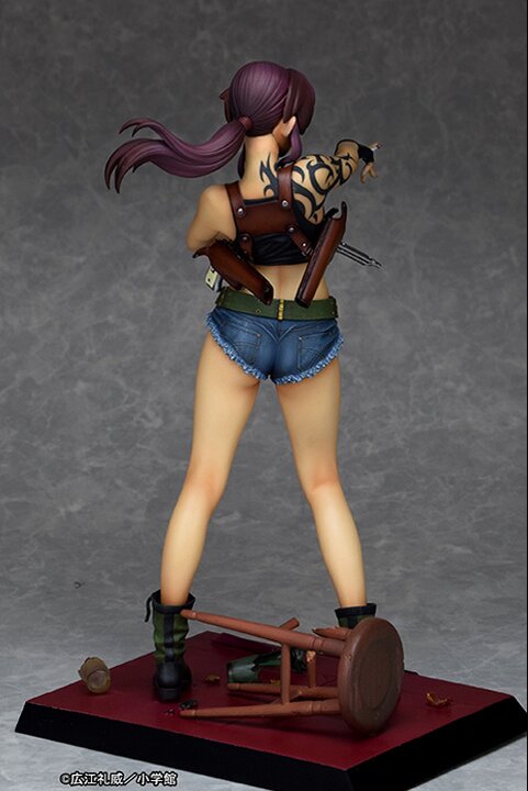 BLACKLAGOON Revy Roberta 水着ver フィギュア２体 Black Lagoon - Roberta - 1/6 - Swimsuit ver. PVC Figure