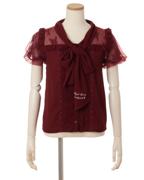 LIZ LISA Bowtie Ribbon Blouse: LIZ LISA - Tokyo Otaku Mode (TOM) LIZ LISA Bowtie Ribbon Blouse: LIZ LISA - Tokyo Otaku Mode (TOM)
