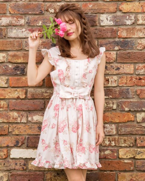 LIZ LISA Vintage Rose Dress - Tokyo Otaku Mode (TOM)