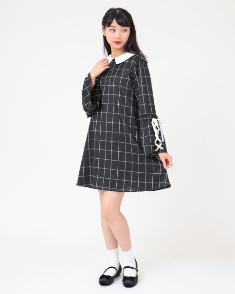 LIZ LISA Collared Checkered Dress - Tokyo Otaku Mode (TOM)