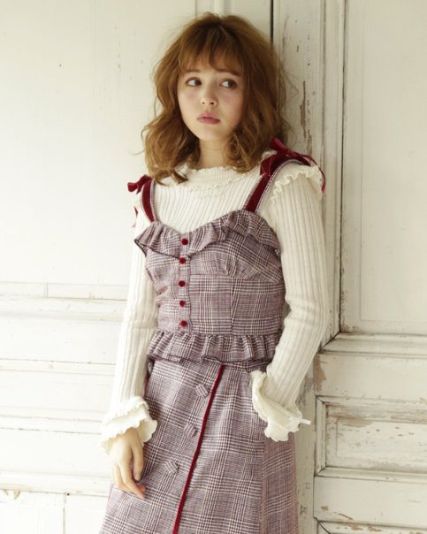 LIZ LISA Checkered Bustier - Tokyo Otaku Mode (TOM)
