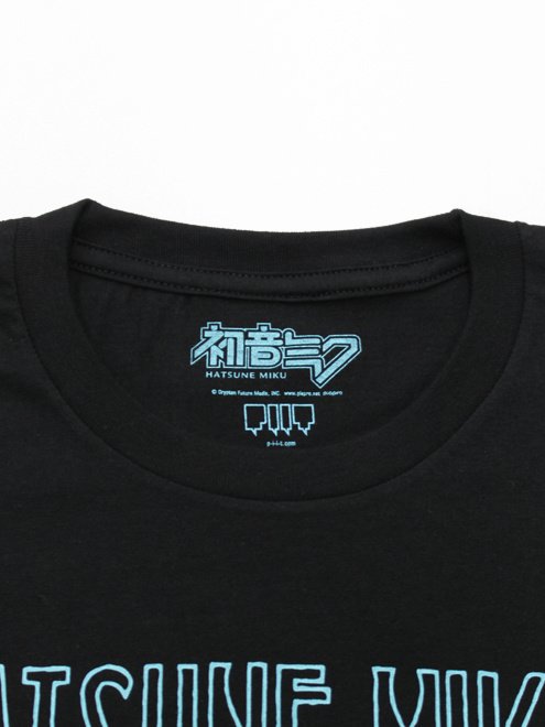 PIIT Hatsune Miku L.Z Black T-Shirt - Tokyo Otaku Mode (TOM)