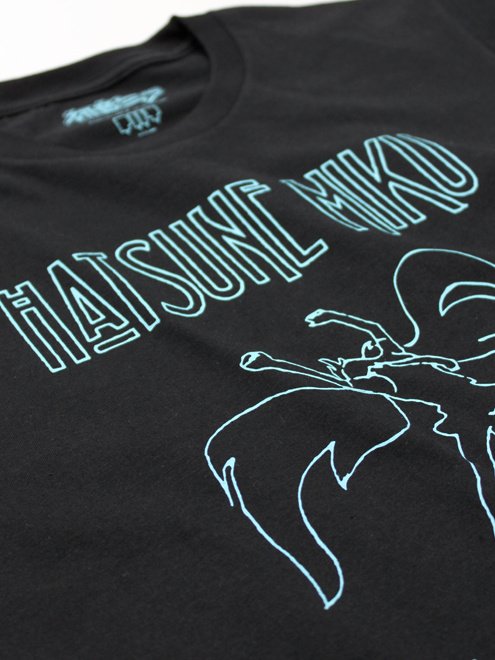 PIIT Hatsune Miku L.Z Black T-Shirt - Tokyo Otaku Mode (TOM)