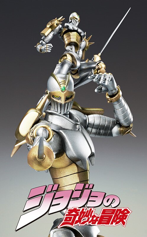 Super Action Statue Silver Chariot (Hirohiko Araki Color Variant)