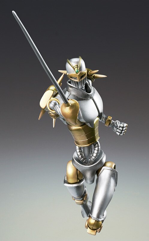 Super Action Statue Silver Chariot Second (Hirohiko Araki Color