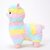 amuse alpacasso rainbow alpaca plush