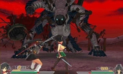 Senran Kagura 2: Deep Crimson Co-Op Character Entrances and Victory Poses  (3DS) 