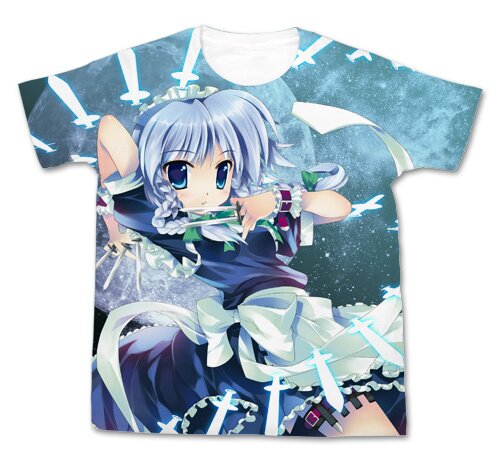 Touhou Sakuya Izayoi Kontonfu Ver. Graphic T-Shirt - Tokyo