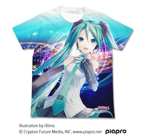 Hatsune Miku V3 2.0 Ver. Full Graphic T-Shirt: COSPA - Tokyo