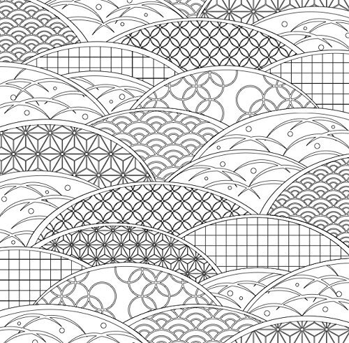 Relaxation Coloring Book Series: Japanese Patterns - Tokyo Otaku Mode (TOM)