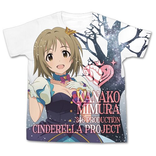 The Idolm@ster Cinderella Girls My First Star!! Kanako Mimura Graphic  T-Shirt