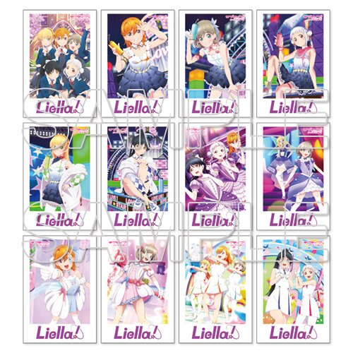 Love Live! Superstar!! Acrylic Trading Cards Complete Box Set Tokyo