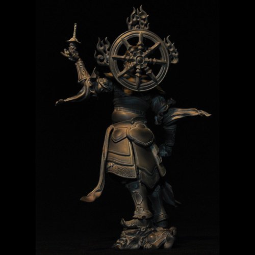 Takeya様 New Revoltech Takeya Series No. 001 EX: Tamonten Wood Grain Ver