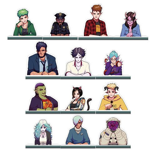 Coffee Talk Acrylic Stand: KADOKAWA - Tokyo Otaku Mode (TOM)