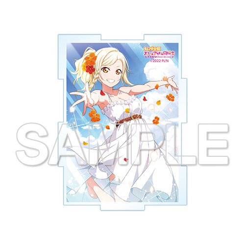 AmiAmi [Character & Hobby Shop]  Love Live! Nijigasaki High School Idol  Club Ai Miyashita Colorful Dreams! Colorful Smiles! Canvas Board(Pre-order)