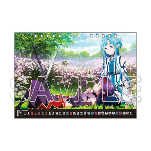 Sword Art Online Heroine Calendar 2023