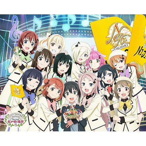 Love Live! Nijigasaki High School Idol Club 5th Live! Where the Rainbow  Blooms Blu-ray Memorial Box (5-Disc Set)