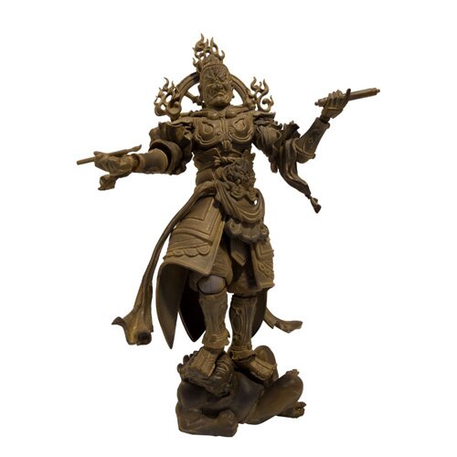 New Revoltech Takeya Series No. 002 EX: Koumokuten Wood Grain Ver