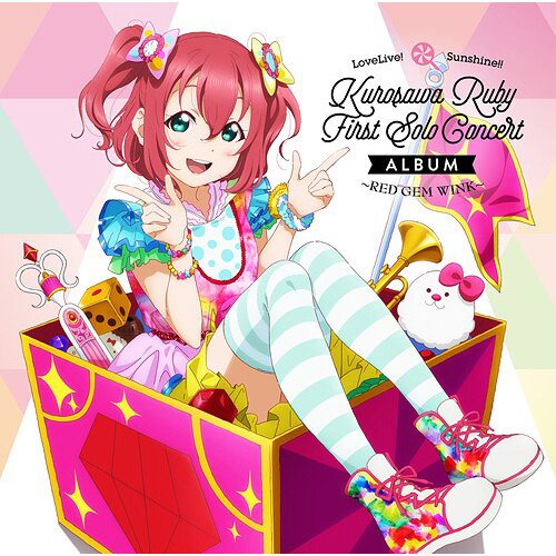 RED GEM WINK | Love Live! Sunshine!! Ruby Kurosawa First Solo Concert Album  (2-Disc Set)