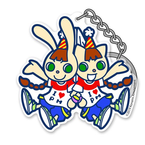 pop'n music Acrylic Tsumamare Keychain Collection: COSPA - Tokyo