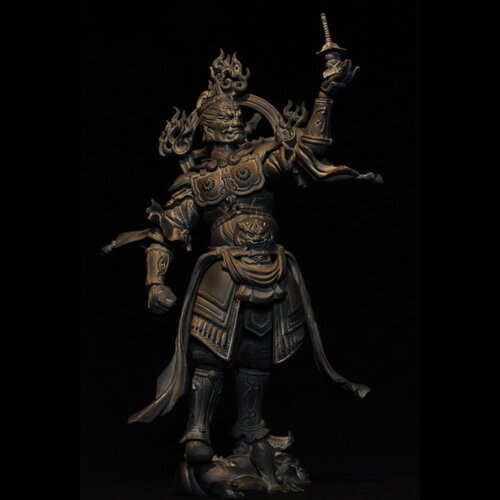 Takeya様 New Revoltech Takeya Series No. 001 EX: Tamonten Wood Grain