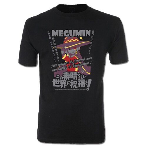 Megumin Kono Subarashii Sekai Ni Shukufuku Wo Color Stripe Design Unisex  T-shirt - Teeruto