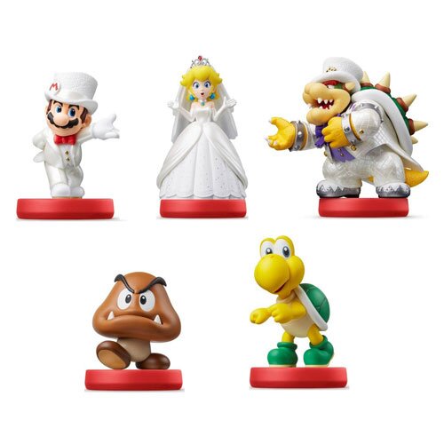 Super Mario Odyssey amiibo set