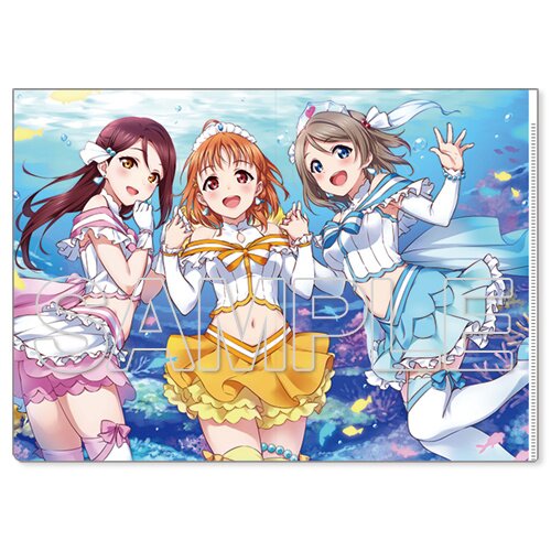 Love Live! General Magazine Vol. 1: Aqours Clear File Collection ...