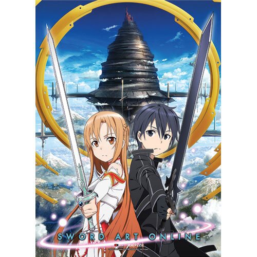 Sword Art Online Kirito & Asuna Wall Scroll - Tokyo Otaku Mode (TOM)