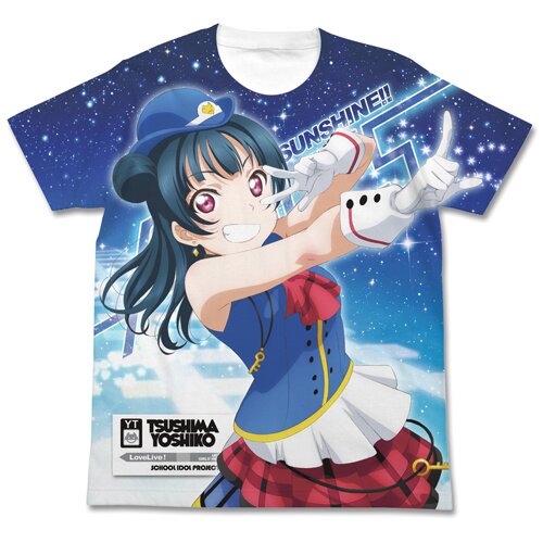 Love Live! Yoshiko Tsushima Happy Party Train Ver. T-Shirt: COSPA ...