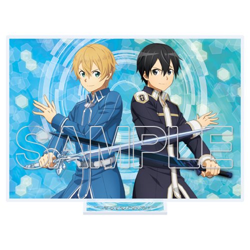 SAO: Alicization Kirito & Eugeo Double Sword Acrylic Stand - Tokyo