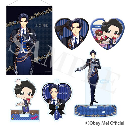 Obey Me! x EJ Anime Hotel Character Set - Tokyo Otaku Mode (TOM)